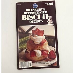 Vintage Pillsbury's Refrigerated Biscuit Recipes Booklet 102 Recipes Doughboy